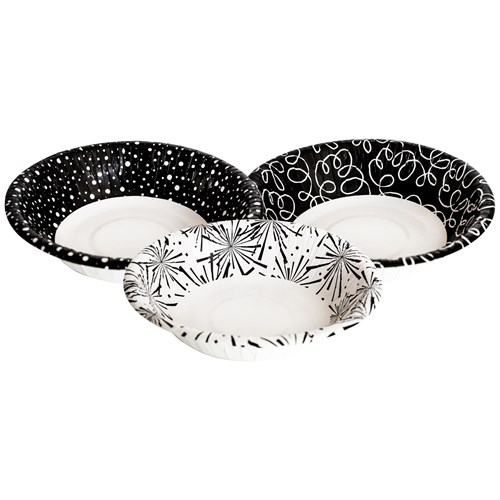 Lily Fiesta Paper Bowls 180mm, Pack of 50