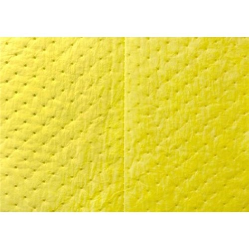 Controlco Spill Sorbent Aggressive Safety Pad Yellow, Pack of 10