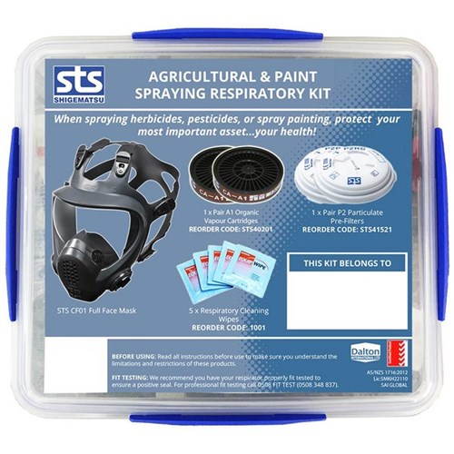 Shigematsu Full Face Respirator Mask Kit