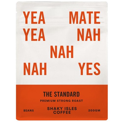 Shaky Isles The Standard Premium Strong Roast Coffee Beans 200g