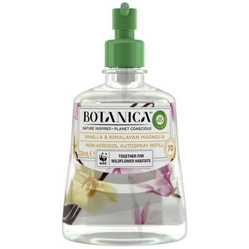 Air Wick Botanica Automatic Spray Refill Vanilla & Himalayan Magnolia 224ml