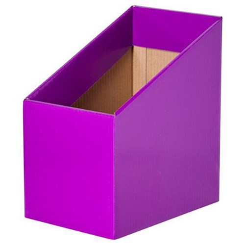 EC Book Box Purple, Pack of 5