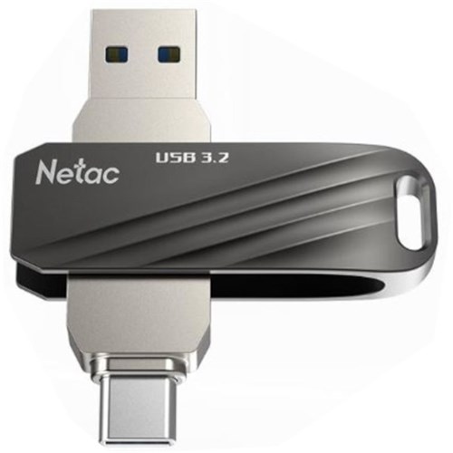 Netac US11 Dual Flash Drive 64GB USB3.2 for Type A & Type C