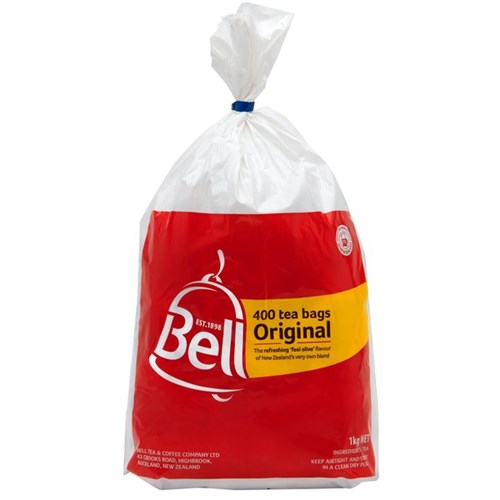 Bell Original Tagless Tea Bags, Pack of 400