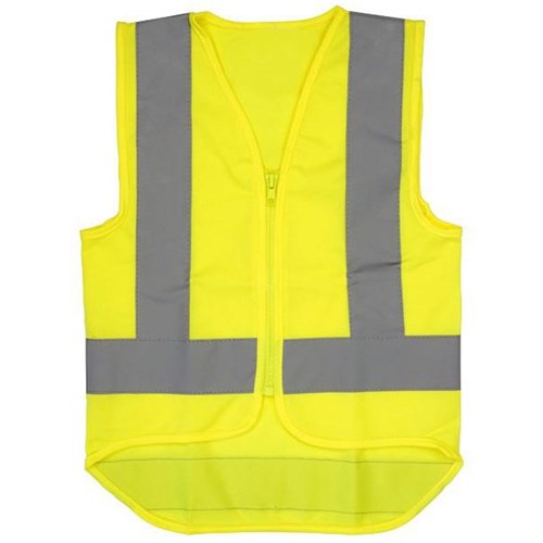 Hi Vis Kids Safety Vest Yellow
