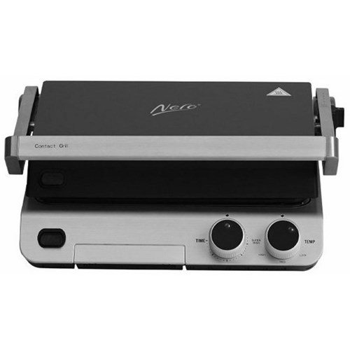 Nero Deluxe Sandwich Press/Contact Grill with Timer