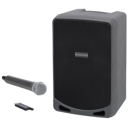 Samson ESAXP106W Rechargeable Portable PA System with Wireless Mic