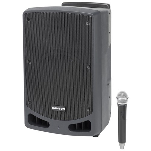 Samson ESAXP312W Rechargeable Portable PA System with Wireless Mic