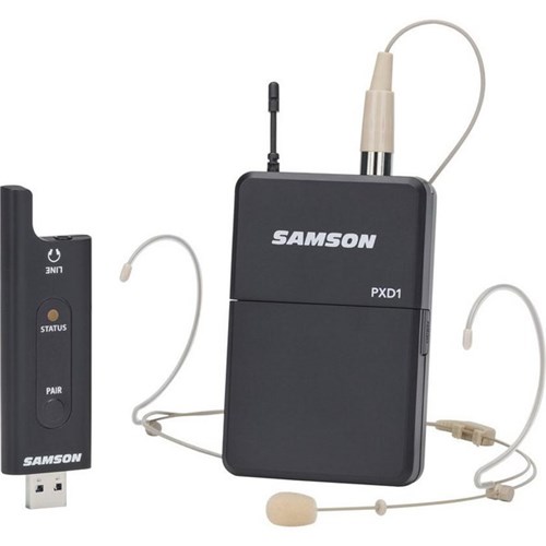 Samson Headset Microphone USB Digital Wireless System