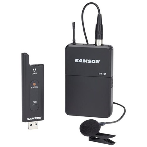 Samson Lapel Microphone USB Digital Wireless System