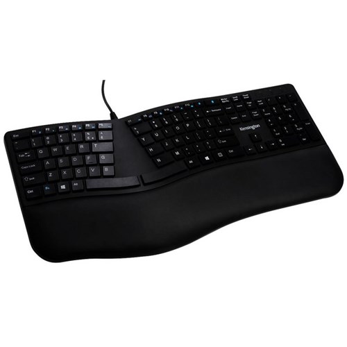 Kensington Ergo Wired Keyboard Black