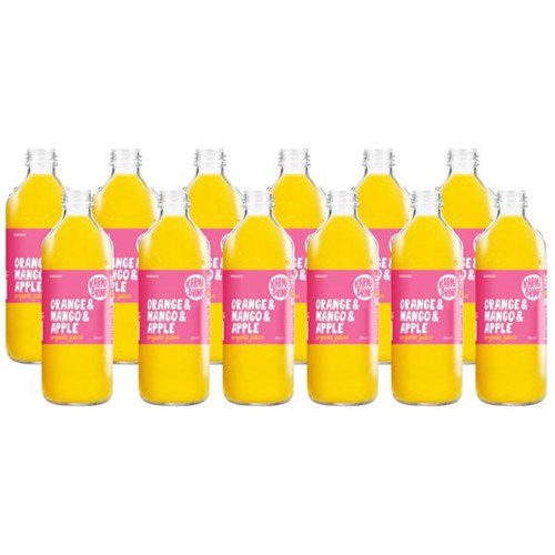 Karma Drinks Organic Juice Apple, Orange & Mango 300ml, Pack of 12