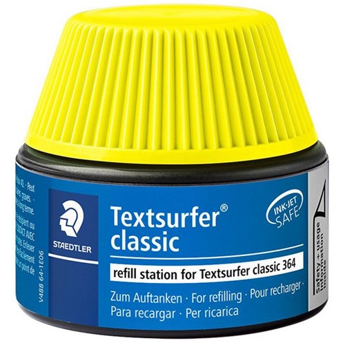 Staedtler Textsurfer Highlighter Refill Pot Yellow