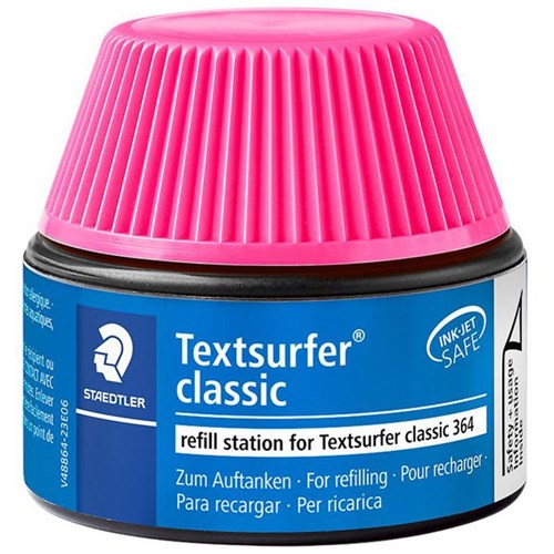 Staedtler Textsurfer Highlighter Refill Pot Pink