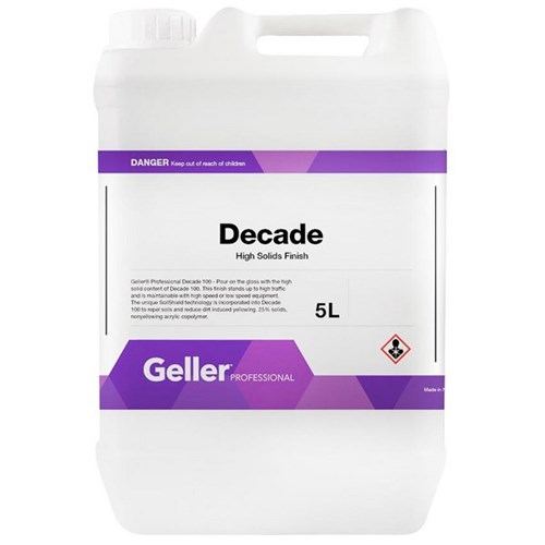 Geller Decade Floor Sealer Polish Gloss 5L