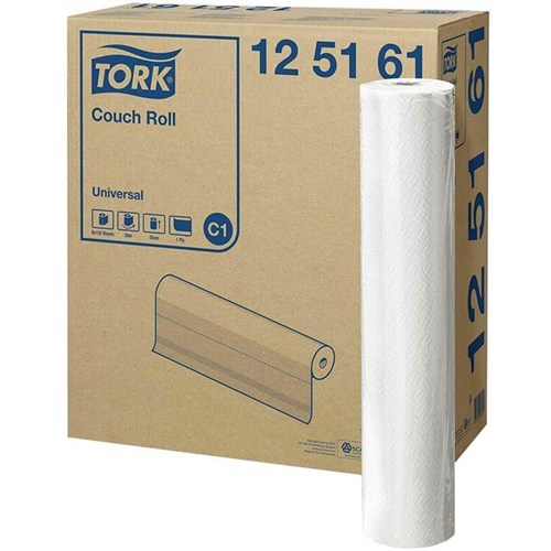 Tork C1 Universal Couch Roll 550mm x 50m, Carton of 8 Rolls