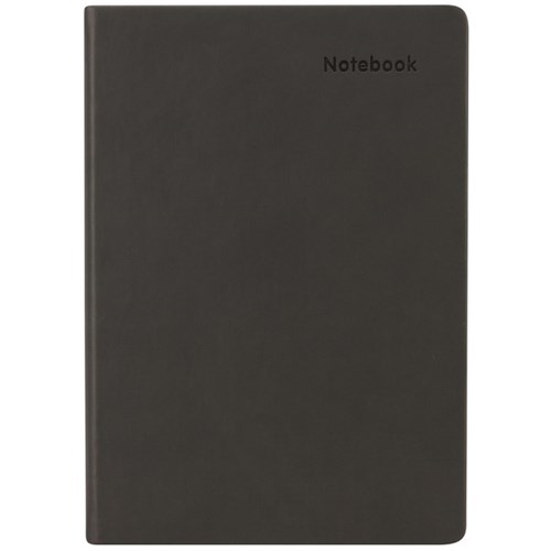 Milford Rhapsody Hard Cover Notebook A5 Dark Grey 192 Pages