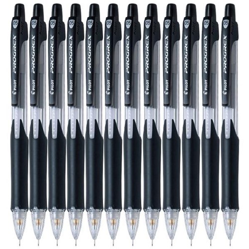 Pilot BeGreen Progrex Mechanical Pencils 0.5mm, Pack of 12