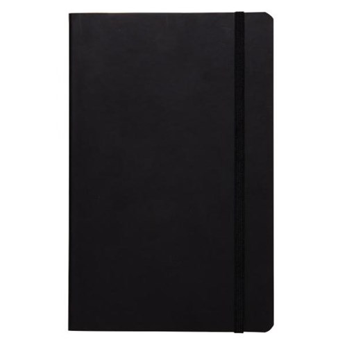 Milford Corporate Hardcover Notebook 210x132mm Black