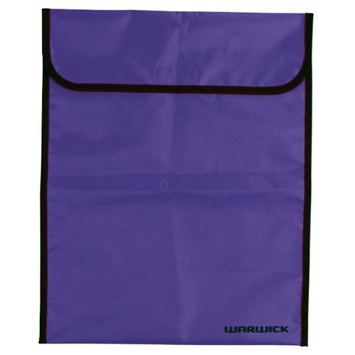 Warwick Homework Bag Hook & 290x360mm Purple