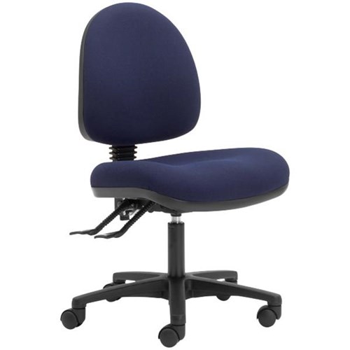 Logic Chair Mid Back 2 Levers Navy