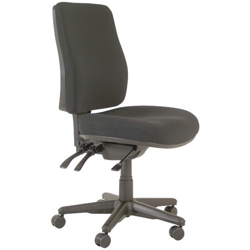 Buro Roma Chair High Back 2 Levers Fabric