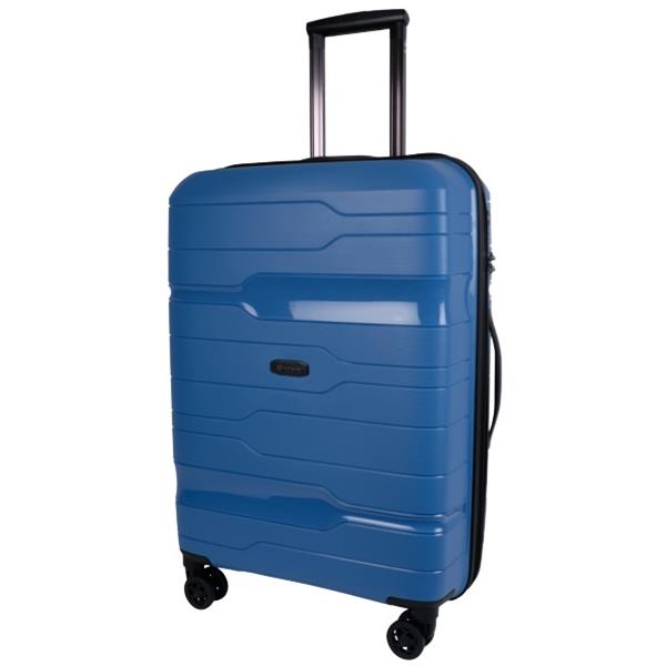 Voyager Piha Suitcase 8 Wheel Medium Blue OfficeMax NZ