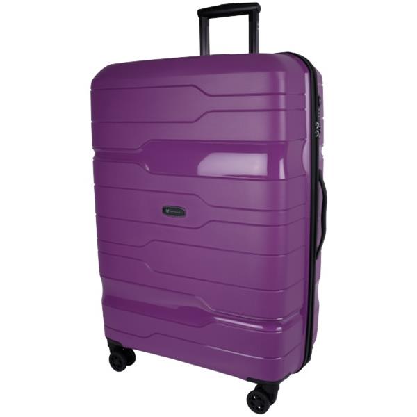 Voyager Piha Suitcase 8 Wheel Large Purple OfficeMax NZ