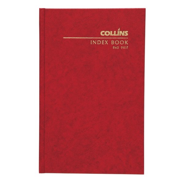 Collins A5 AZ Index Notebook 192 Pages OfficeMax NZ