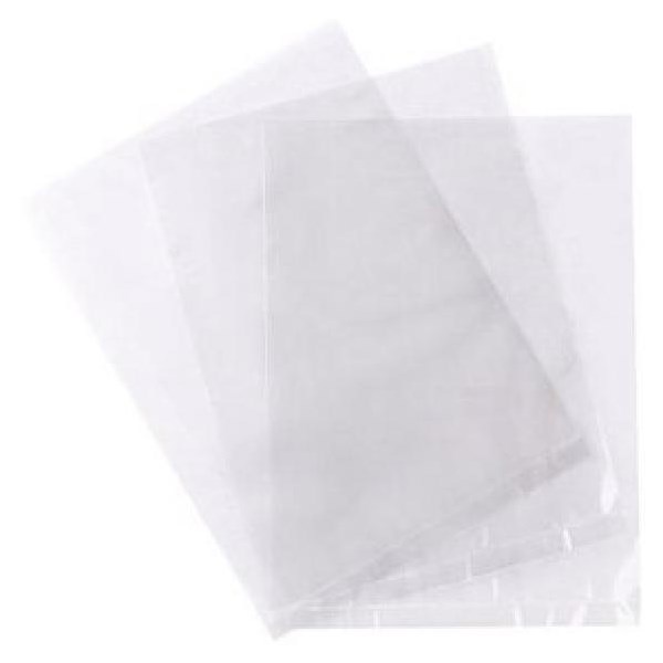 Flat Plain Bags No.2 110x135mm 30 Micron Clear, Pack of 100 OfficeMax NZ