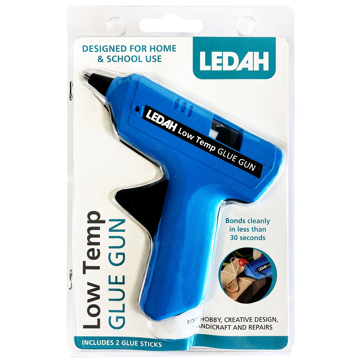 What is the difference between a hot melt and low melt glue gun?