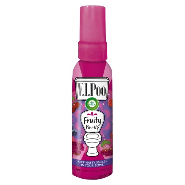 Airwick Air Freshener V.I.Poo Fruity Pin Up 55ml OfficeMax NZ