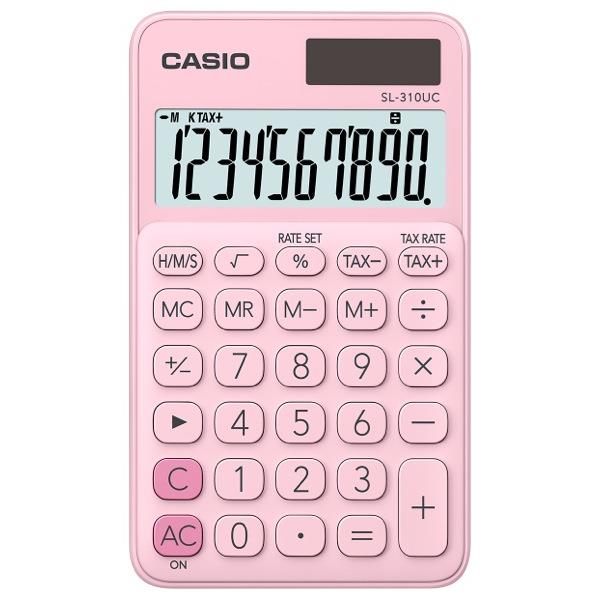 Casio SL310UCPK Handheld Calculator Pink OfficeMax NZ