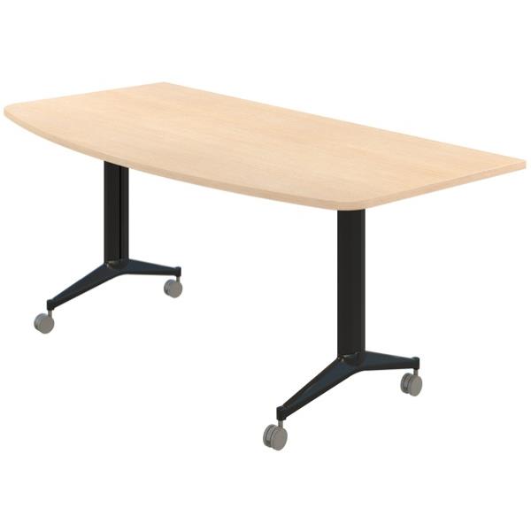 Switch Flip Table D End Refined Oak/Black OfficeMax NZ