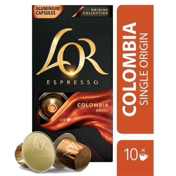 L'OR Coffee Capsules Colombia, Pack of 10 OfficeMax NZ