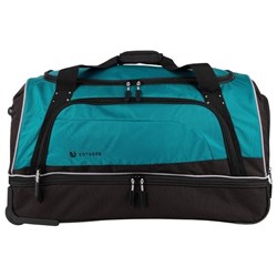 Voyager Traverse Duffle Bag 2 Wheel 660mm 2.6kg Teal
