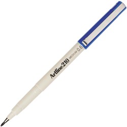 Artline 210 Blue FineLiner Pen 0.6mm Medium Tip