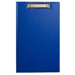 OfficeMax PVC Clipboard Folder Foolscap Blue