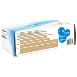 OfficeMax Rubber Bands No.19 1.6mm x 90mm 500g, Pack of 1175
