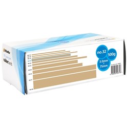 OfficeMax Rubber Bands No.32 3.0mm x 75mm 500g, Box of 880