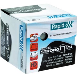 Rapid Staples 9/14 14mm, Box of 5000