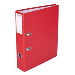 FM Radofile Lever Arch File Foolscap Red