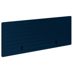 Boyd Acoustic Modesty Wave Desk Screen 1800x600mm Blackish Blue