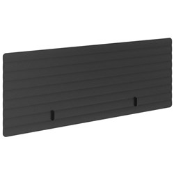 Boyd Acoustic Modesty Wave Desk Screen 1500mm Dark Grey