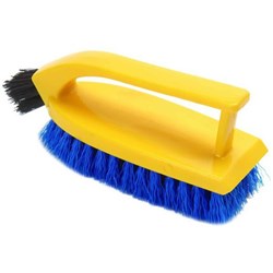 TRUST Iron Handle Scrub Brush 170mm Yellow