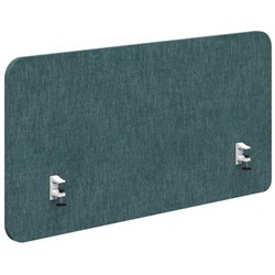 Fiord Side Mount Desk Screen 1200x650mm Keylargo Atlantic/White