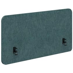 Fiord Side Mount Desk Screen 2000x650mm Keylargo Atlantic/Black