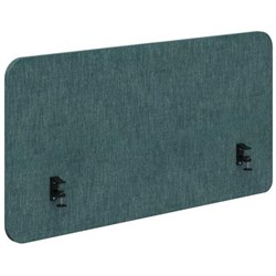 Fiord Side Mount Desk Screen 1800x650mm Keylargo Atlantic/Black