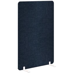 Fiord Freestanding Screen 1200x1200mm Keylargo Denim/White