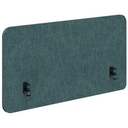 Fiord Side Mount Desk Screen 1800x650mm Keylargo Atlantic/Black